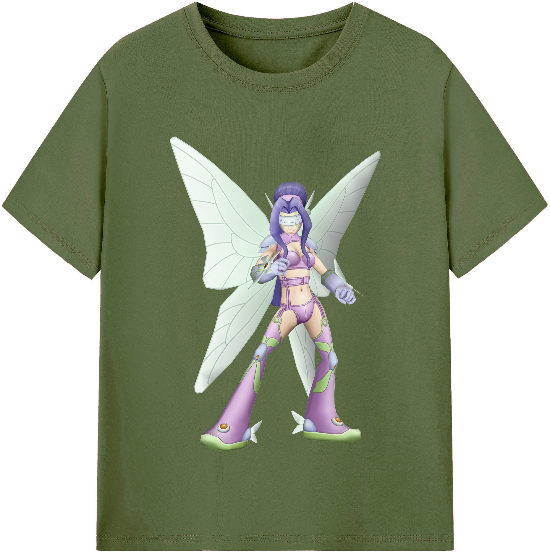 （画像用） Digimon デジタルモンスター/デジモン 綿100％半袖Tシャツ（フロントプリント）